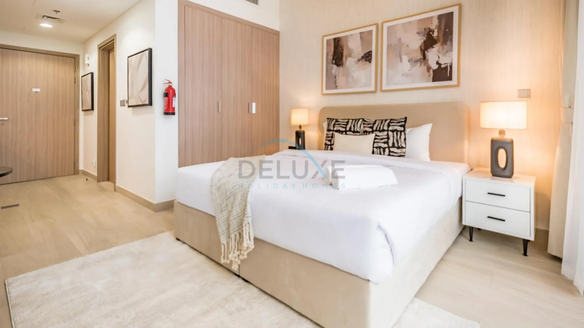 Community View Studio With Balcony, Azizi Riviera 24, Al Merkadh By Deluxe Holiday Homes Dubai