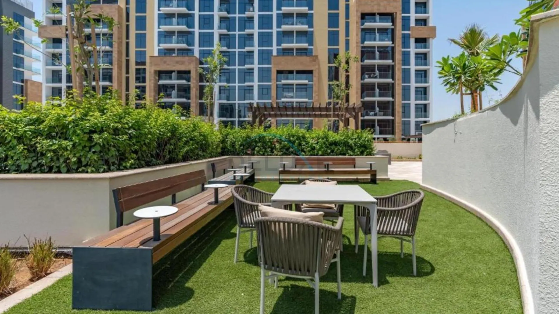Community View Studio With Balcony, Azizi Riviera 24, Al Merkadh By Deluxe Holiday Homes Dubai