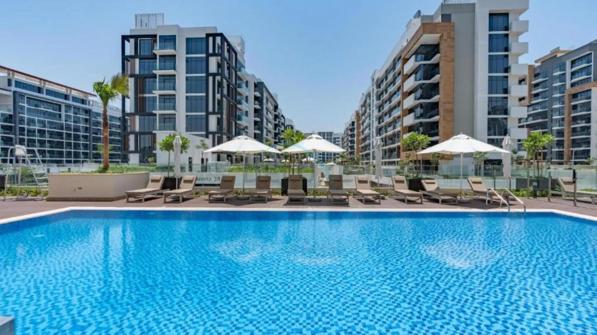 Community View Studio With Balcony, Azizi Riviera 24, Al Merkadh By Deluxe Holiday Homes Dubai Apartment